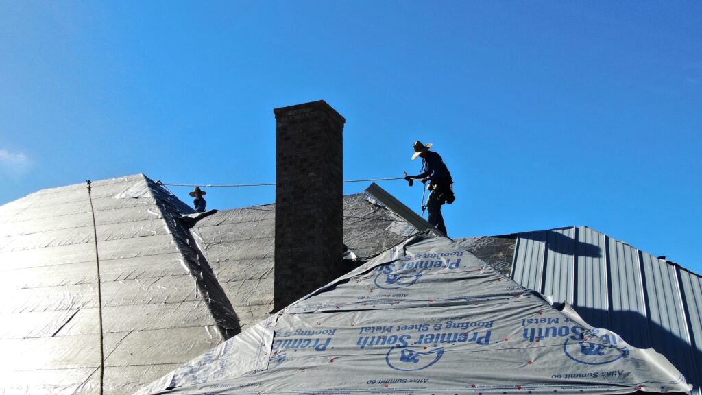 staff on roof 3