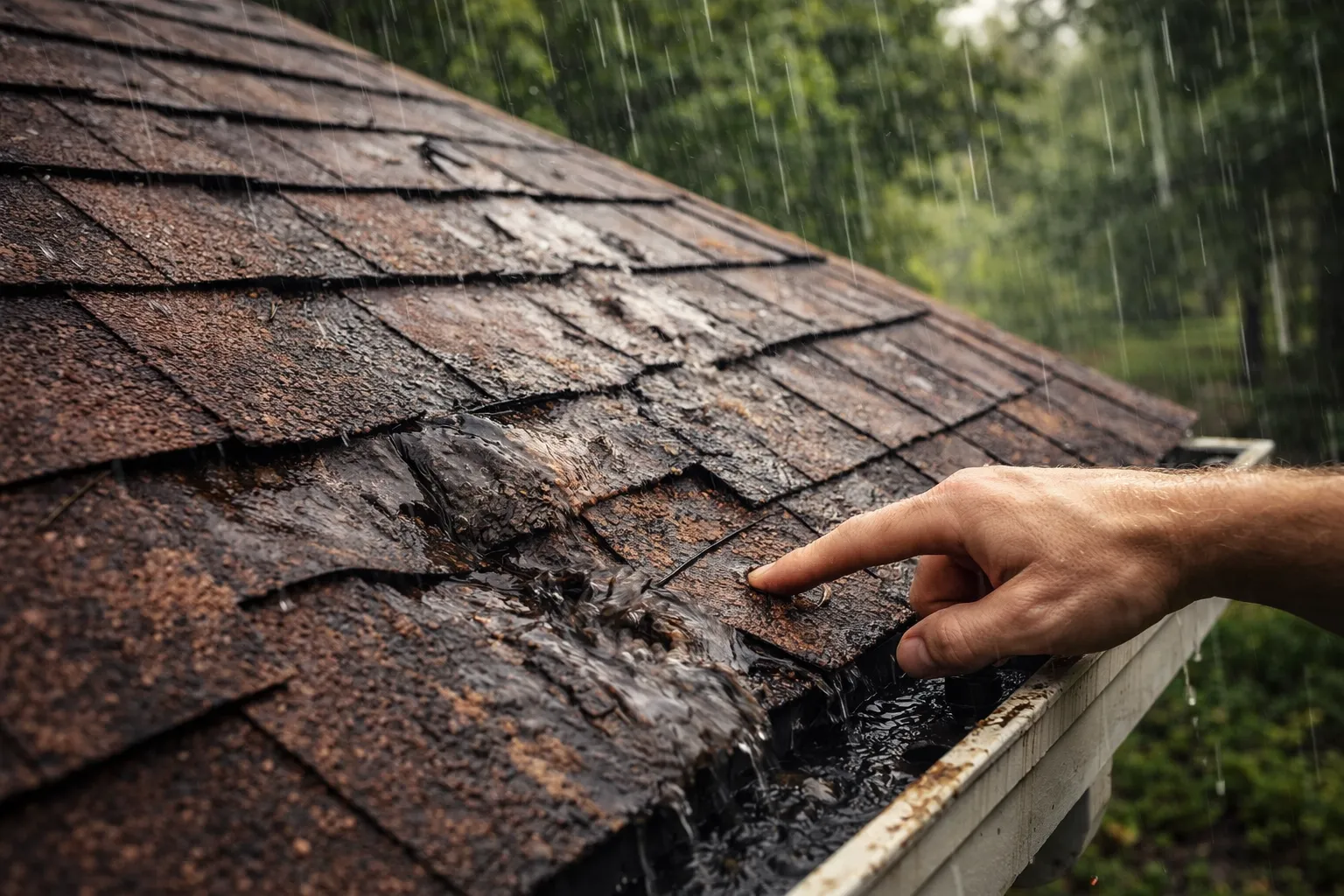 Identifying early signs of roof damage